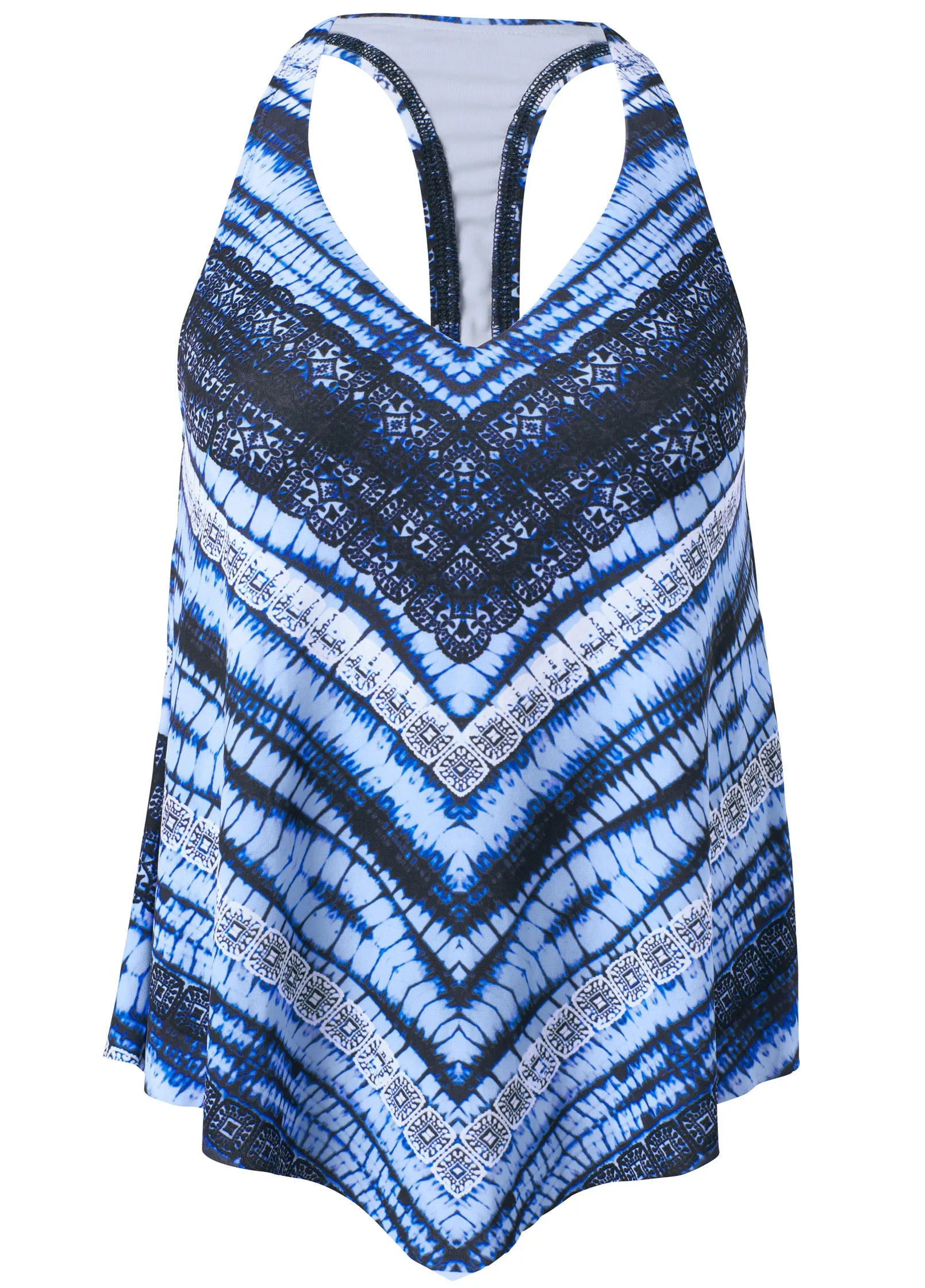 Handkerchief Tankini Top - Island Breeze sold by VENUS product image thumbnail 5