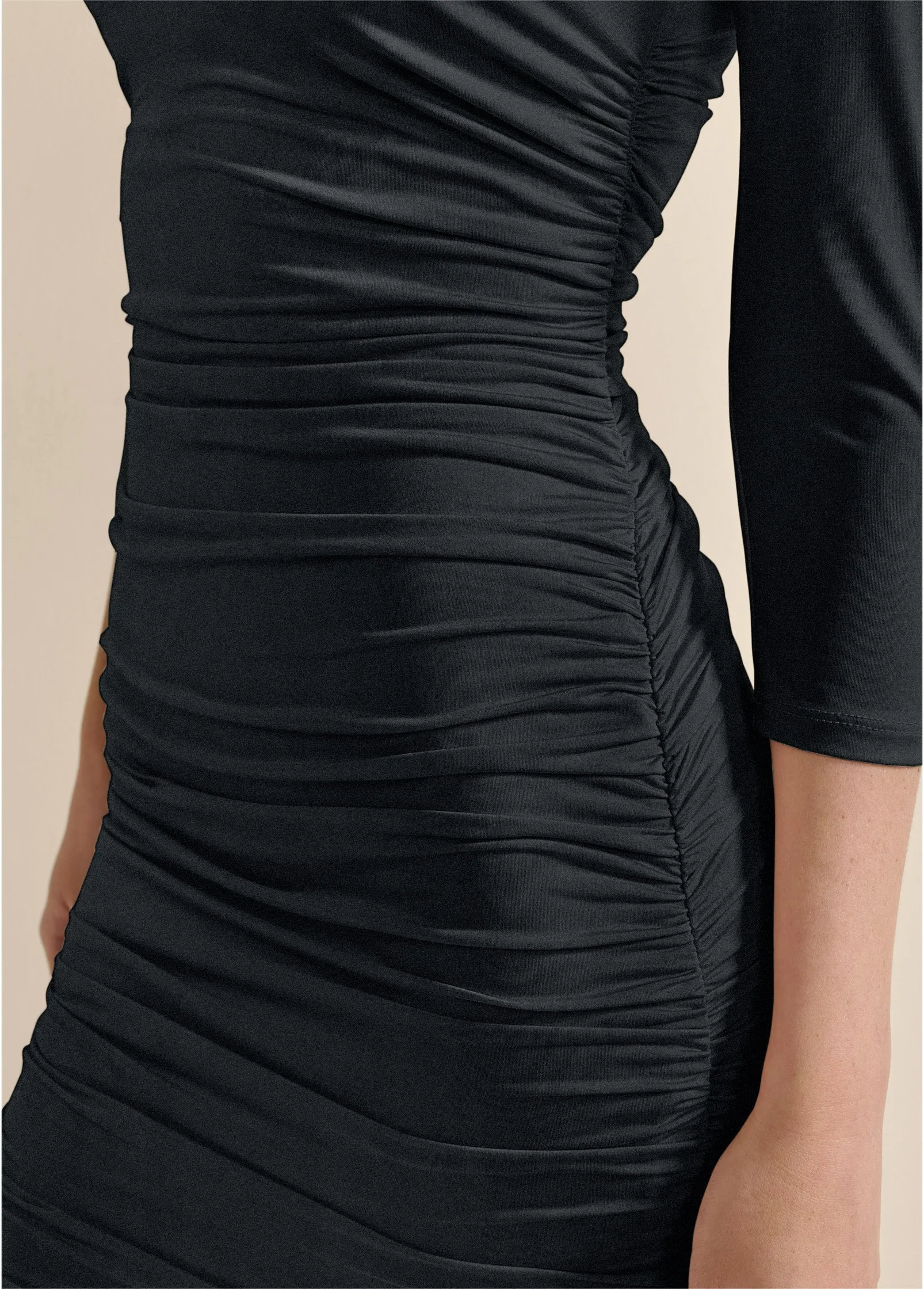 Shape Embrace Midi Dress - Black sold by VENUS product image thumbnail 4