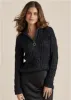 Quarter Zip Sweater - Black sold by VENUS
