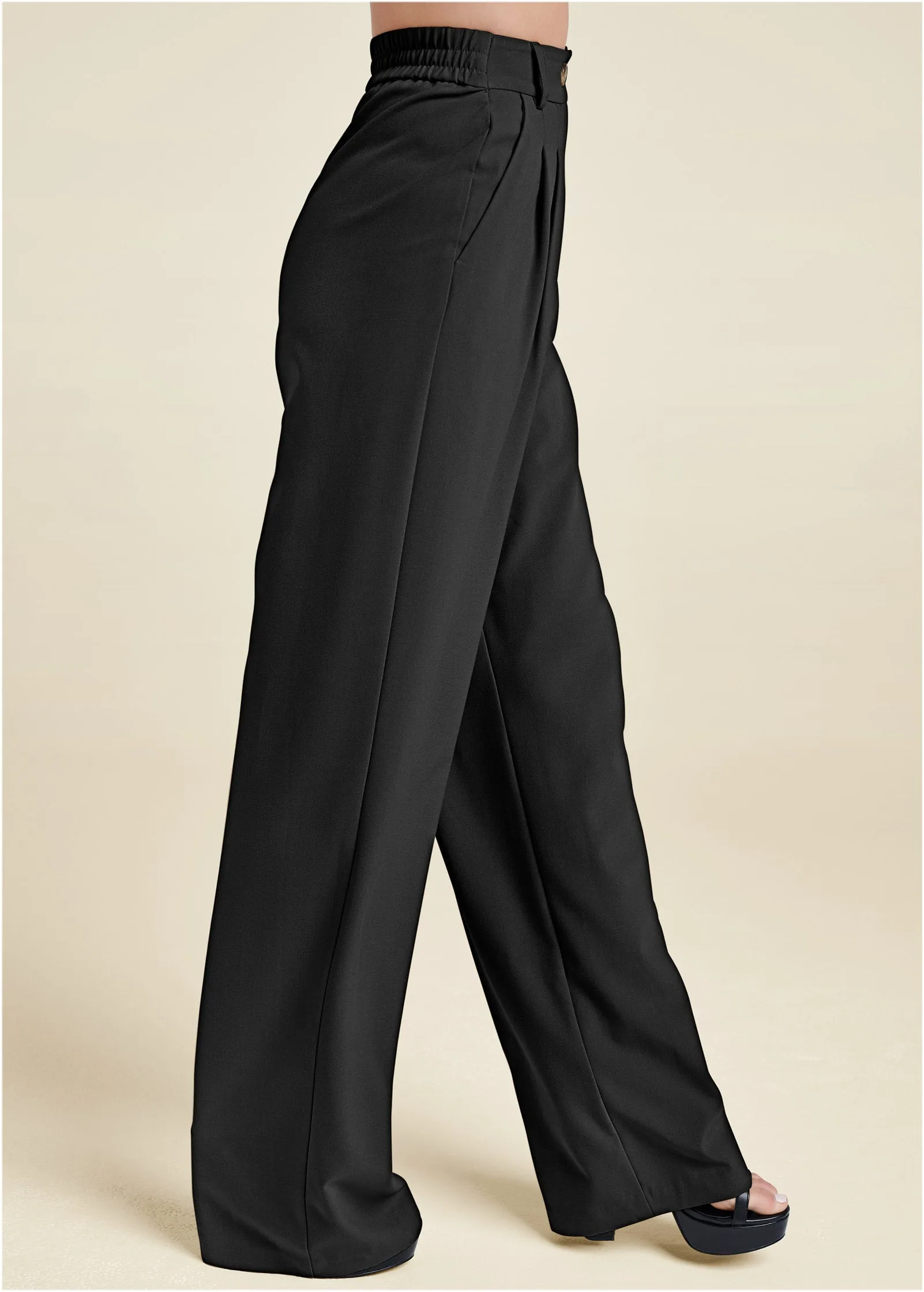 Suiting Trouser Pants - Black sold by VENUS product image thumbnail 3