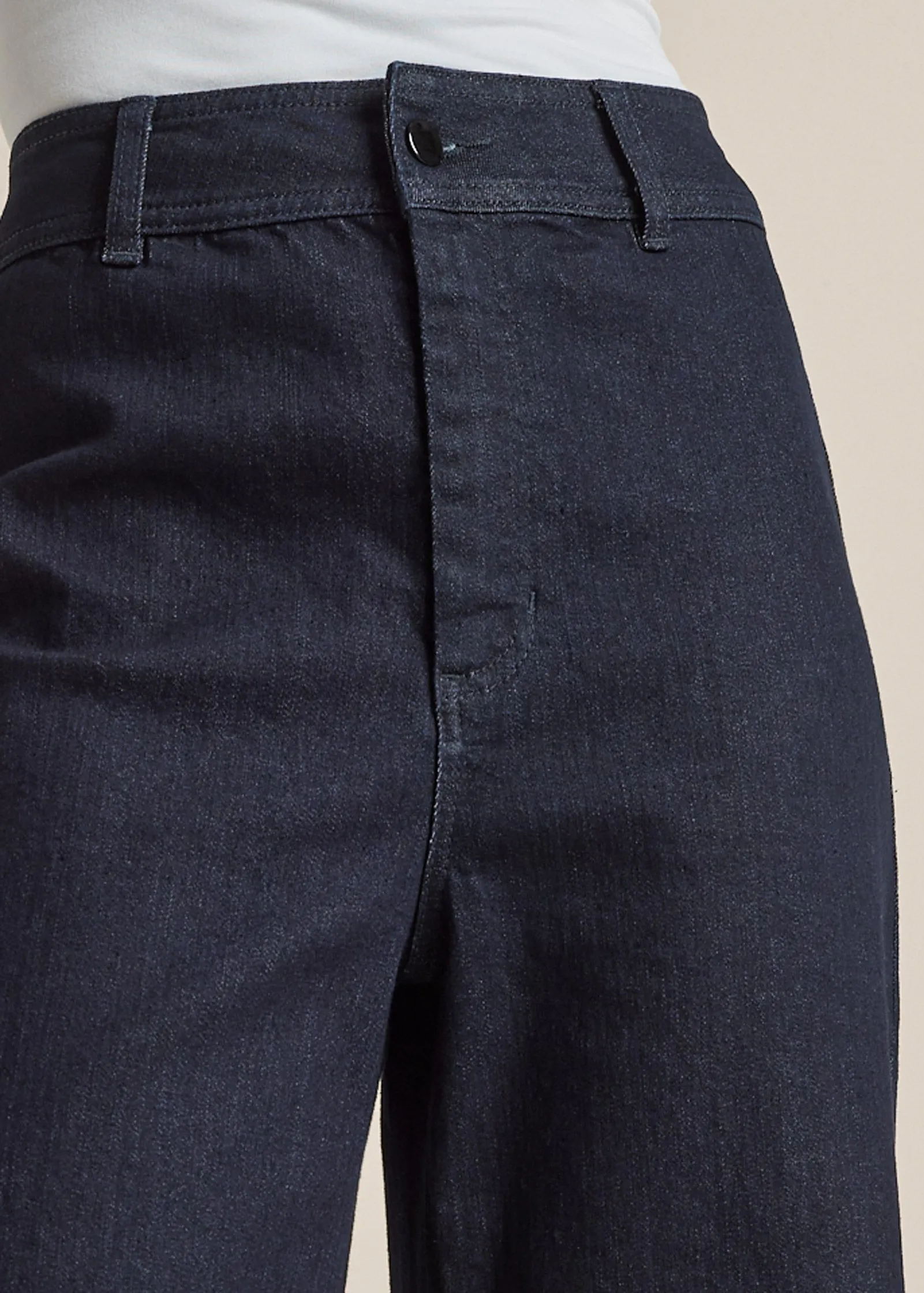 High Rise Wide Leg Jeans - Dark Wash sold by VENUS product image thumbnail 4