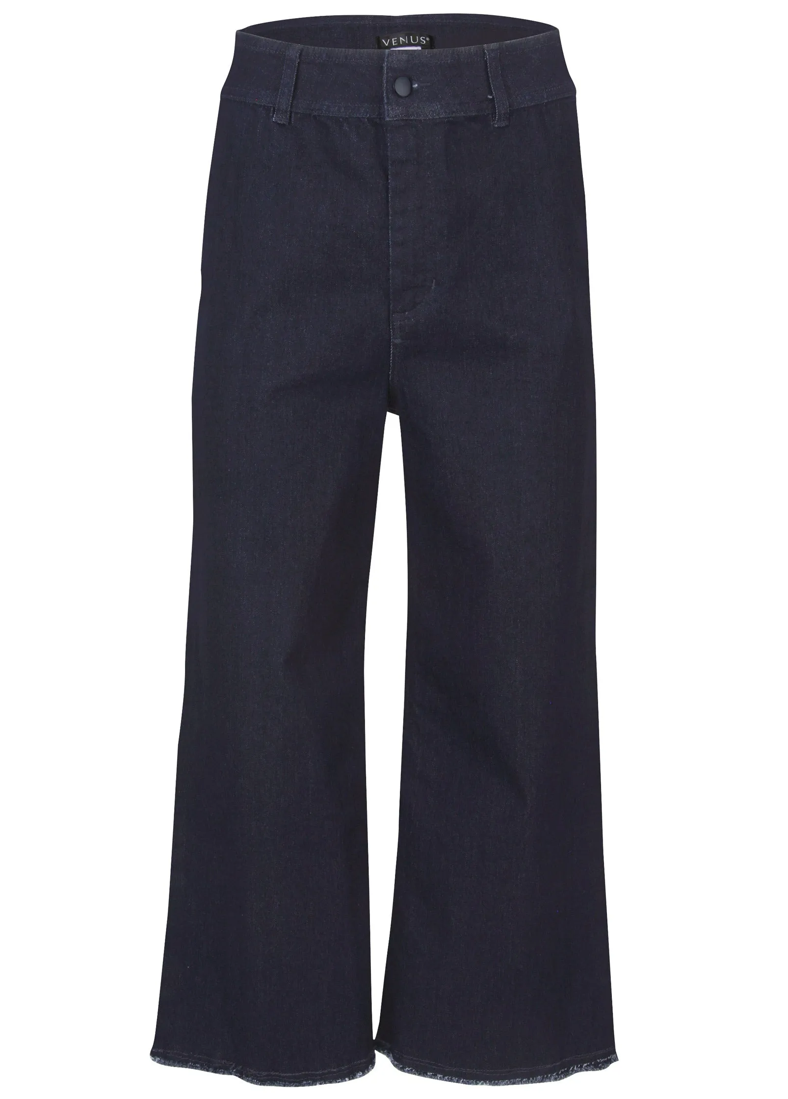 High Rise Wide Leg Jeans - Dark Wash sold by VENUS product image thumbnail 5