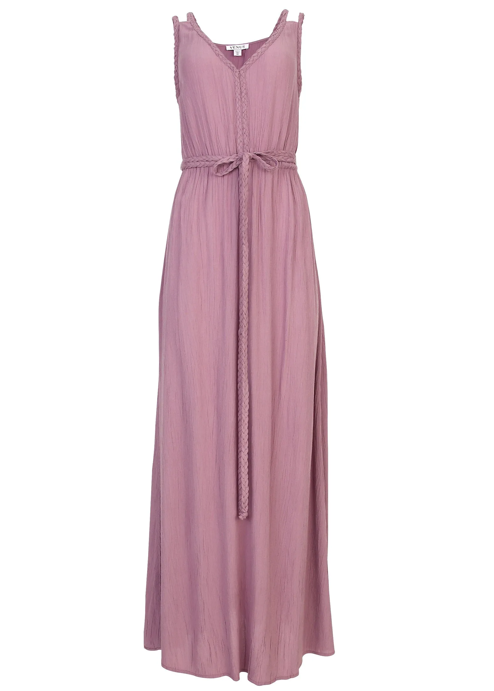 Braided Detail Maxi Dress - Purple sold by VENUS product image thumbnail 4