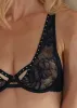 Gold Studded Bra & Panty - Black sold by VENUS