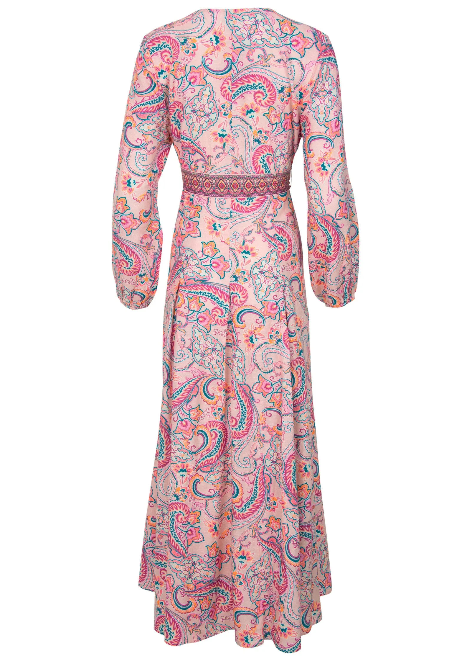 Tie-Waist Maxi Dress - Venetian Paisley sold by VENUS product image thumbnail 4