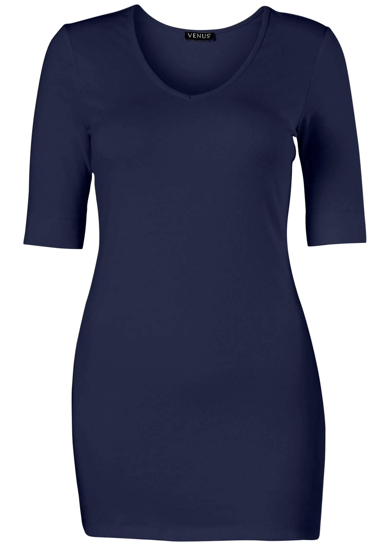 Long And Lean Tee - Navy sold by VENUS product image thumbnail 5