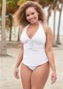 Maui Bikini Bottom - Pearl White sold by VENUS