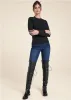 Twisted Cutout Back Detail Sweater - Black sold by VENUS
