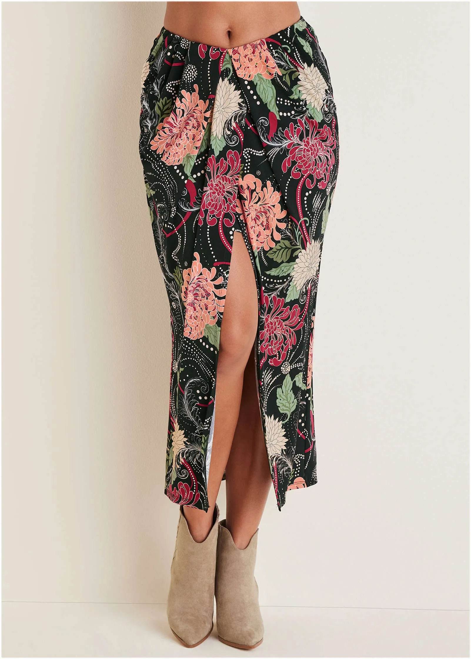 Stretch Knit Wrap Skirt - Whimsical Mums sold by VENUS