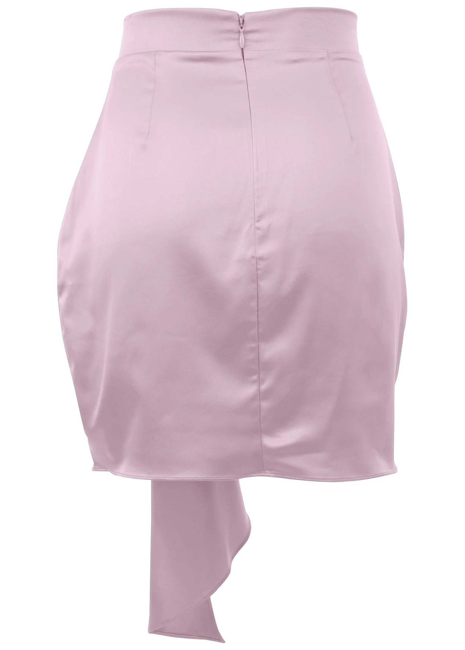 Ruffle Detail Mini Skirt - Lilac sold by VENUS product image thumbnail 5