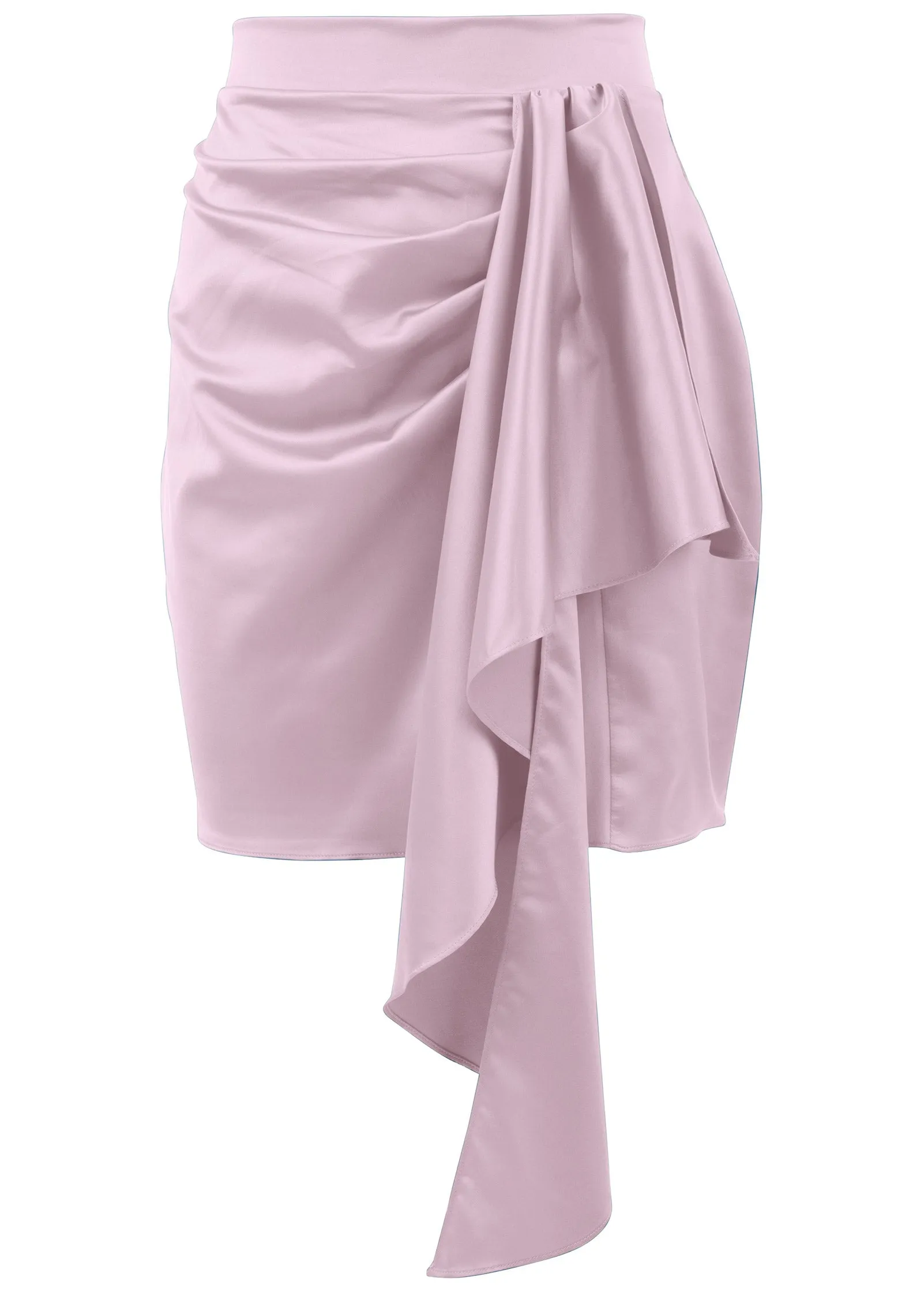 Ruffle Detail Mini Skirt - Lilac sold by VENUS product image thumbnail 4