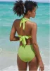 Textured Fiji Bottom - Bright Lime Green sold by VENUS