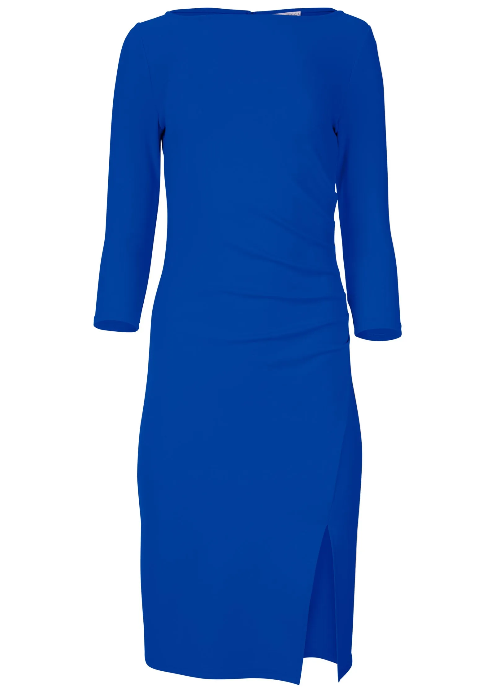 Ponte Ruched Dress - Blue sold by VENUS product image thumbnail 3