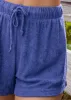 Terry cover-up shorts - Blue sold by VENUS