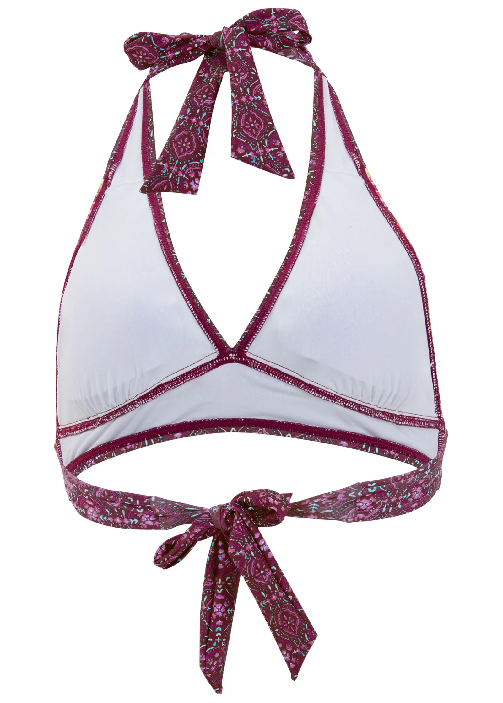 Triangle Halter Top - Royal Mosaic sold by VENUS product image thumbnail 4