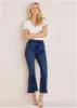 Cotton Slub V-Neck Tee - Off White sold by VENUS