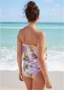 Maui Bikini Bottom - Lilac Garden sold by VENUS