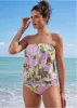 Maui Bikini Bottom - Lilac Garden sold by VENUS