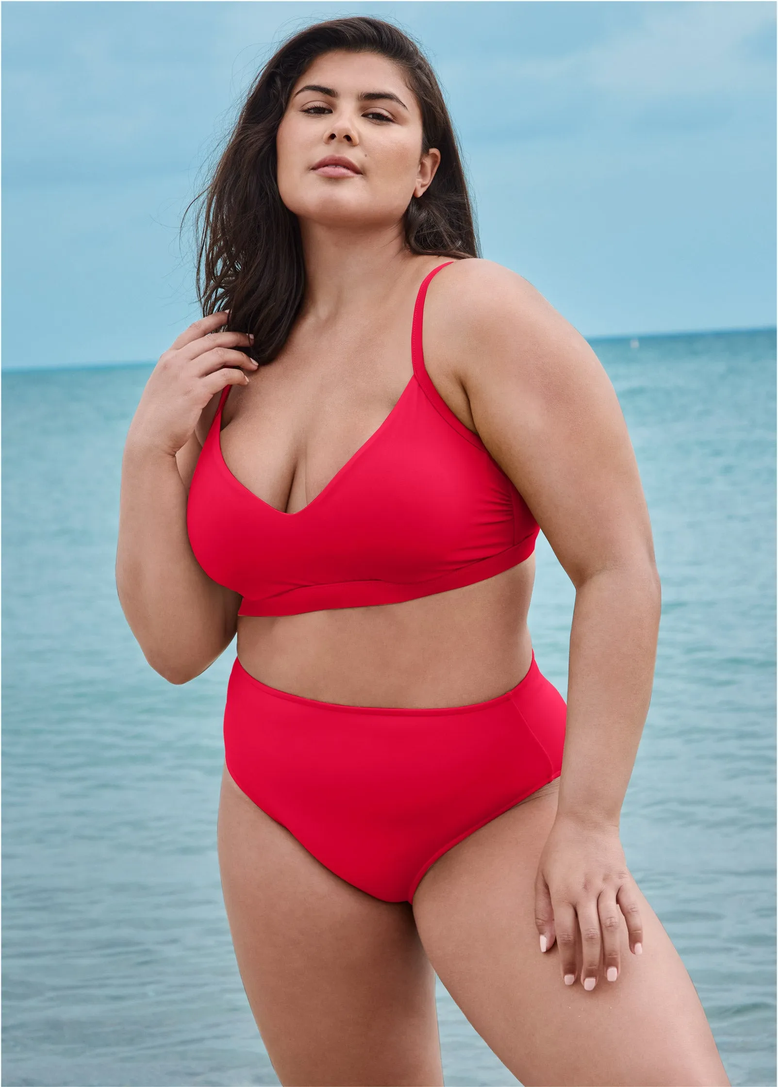 Maui Bikini Bottom - Red Hot sold by VENUS product image thumbnail 4