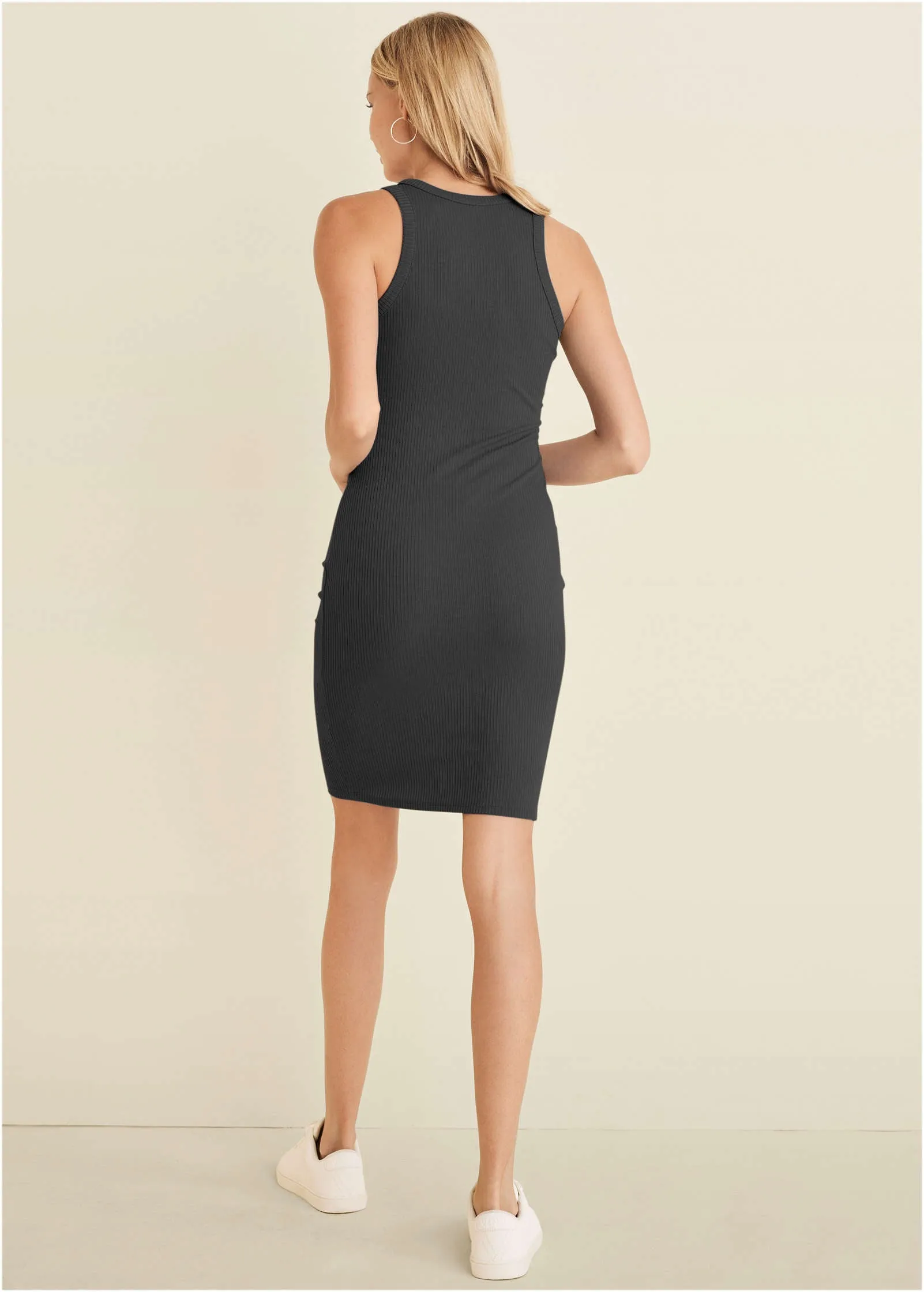 Flexrib Mini Dress - Black sold by VENUS product image thumbnail 2