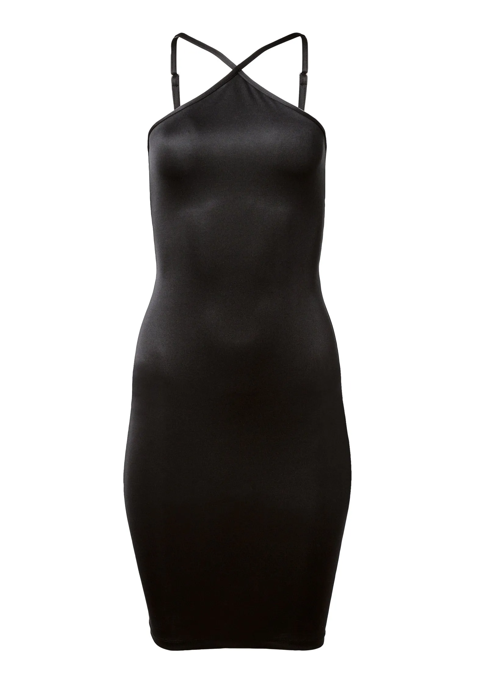 Bodycon Y-Neck Dress - Black sold by VENUS product image thumbnail 4