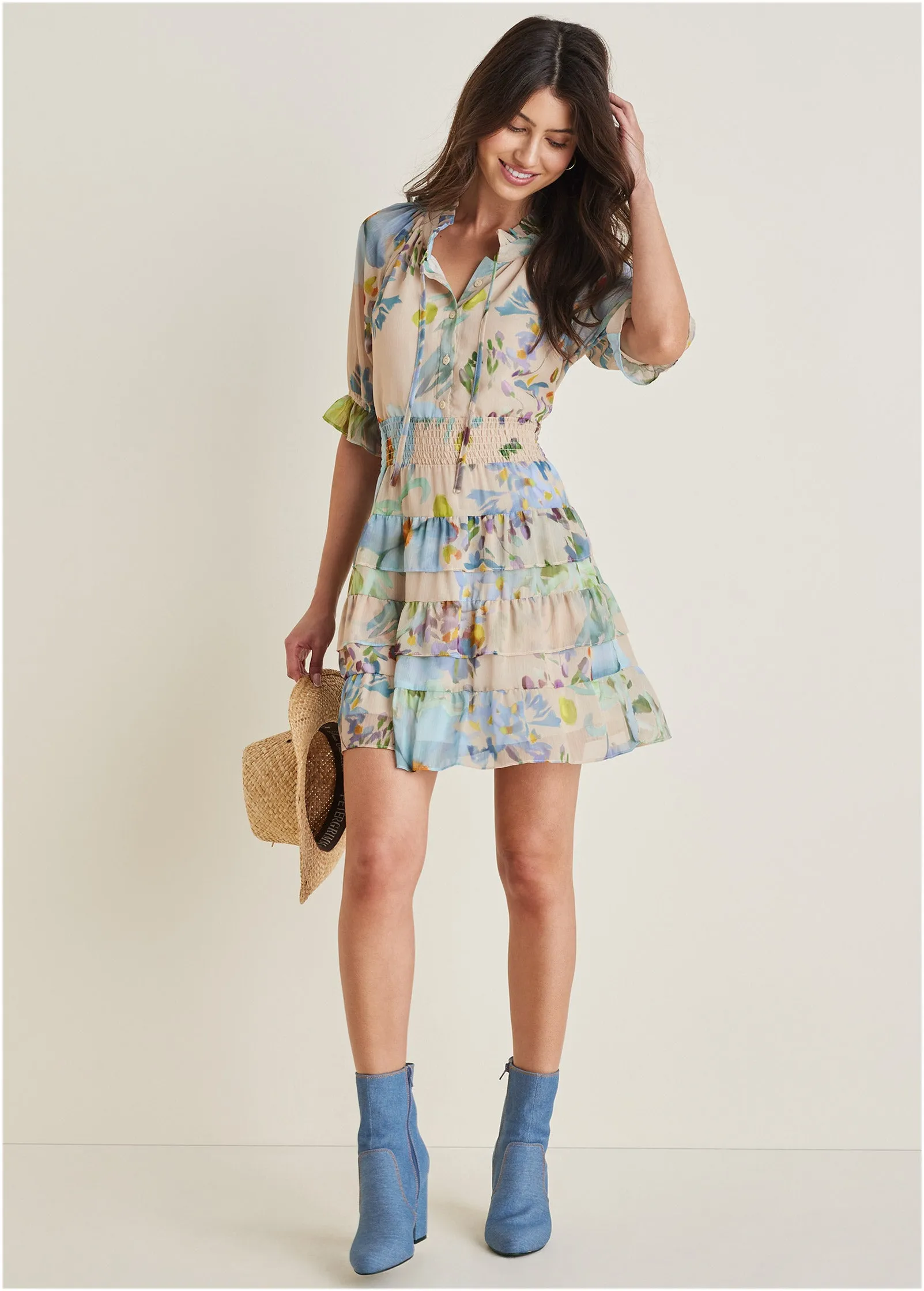 Denim Booties - Denim Blue sold by VENUS product image thumbnail 5