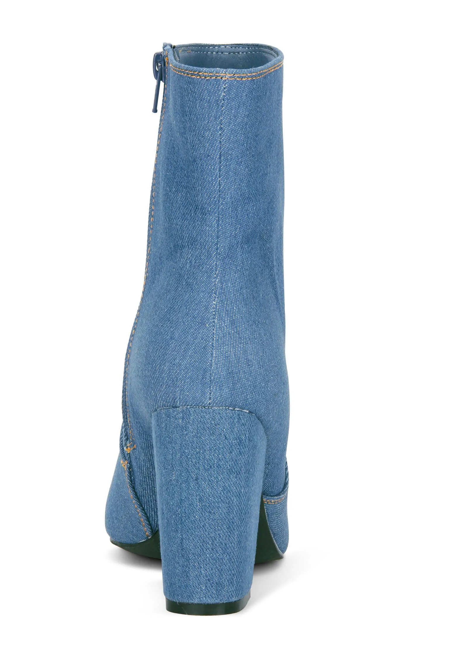 Denim Booties - Denim Blue sold by VENUS product image thumbnail 4