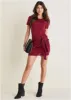 Square Toe Booties - Black sold by VENUS