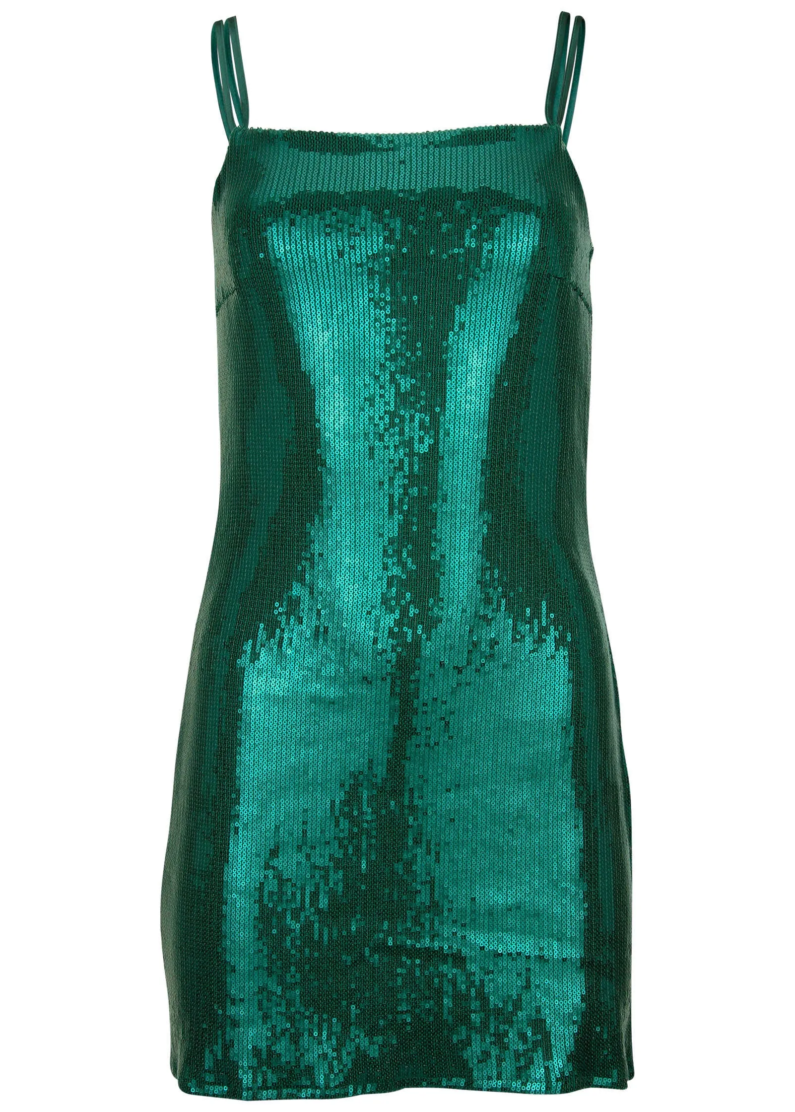 Sequin Mini Dress - Aventurine sold by VENUS product image thumbnail 4