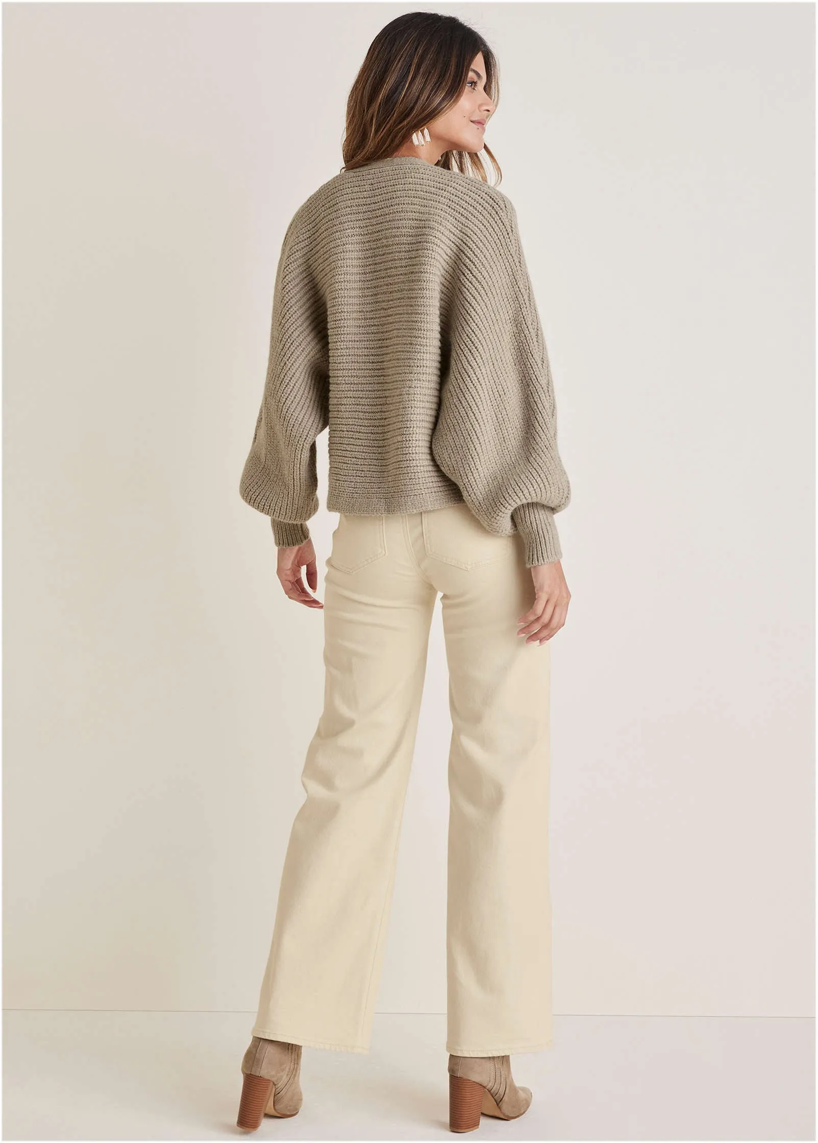 Shrug Cardigan - Oxford Tan sold by VENUS product image thumbnail 2