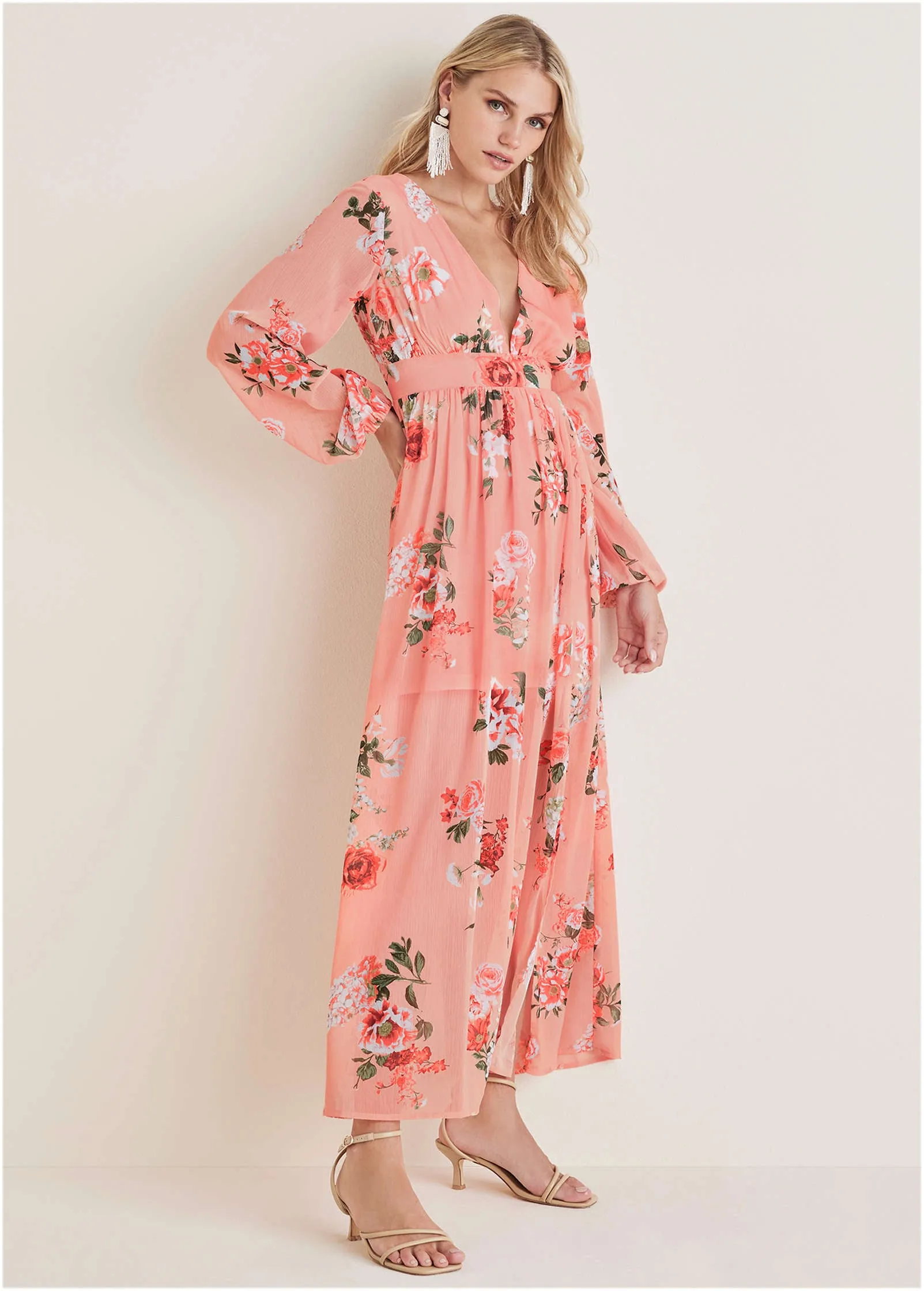 Floral Maxi Dress - Prairie Floral sold by VENUS