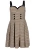 Plaid Mini Dress - Cream Multi sold by VENUS