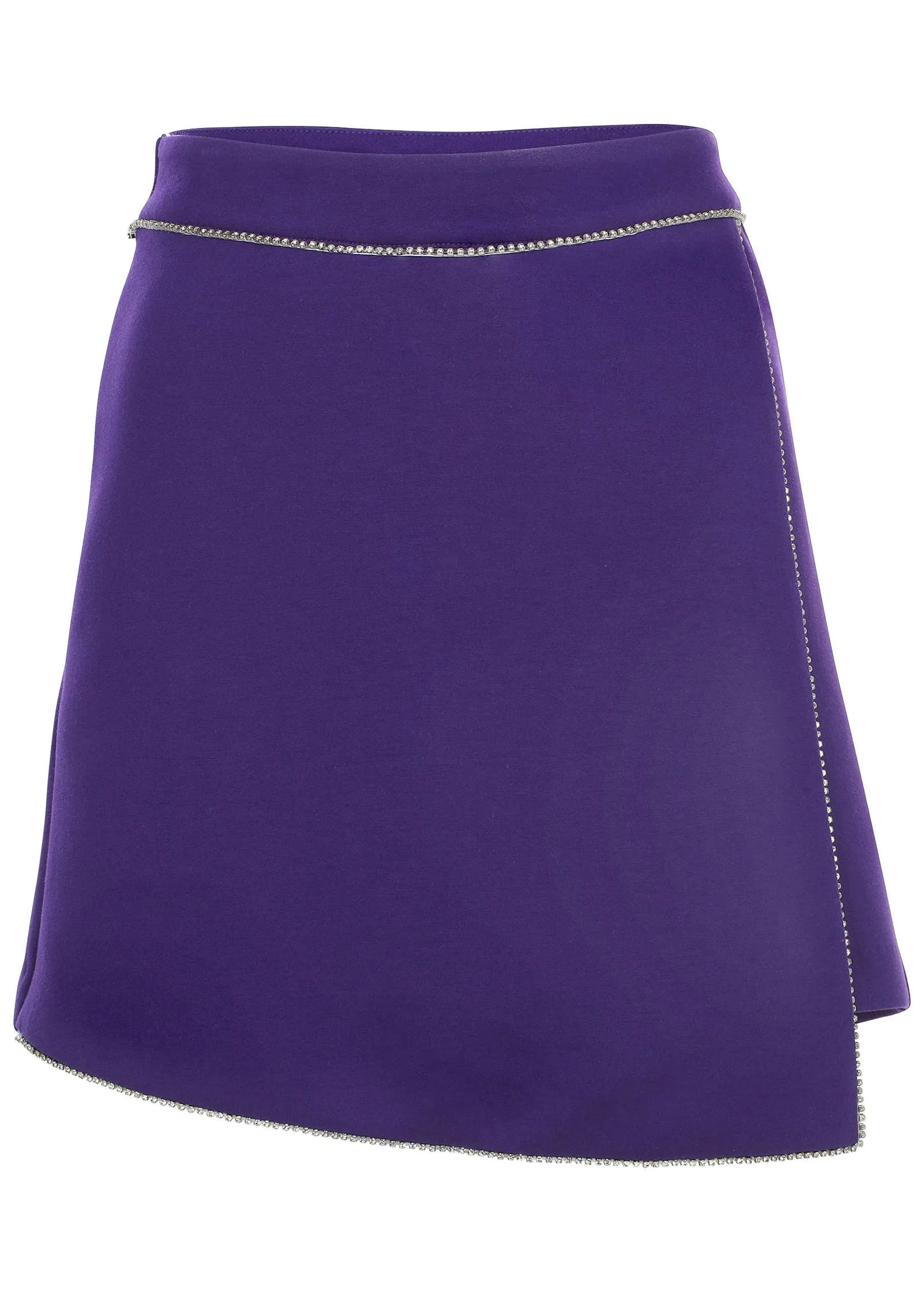 Scuba Mini Skirt - Violet Indigo sold by VENUS product image thumbnail 5