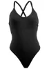 Tulum High Leg One-Piece - Black Beauty sold by VENUS