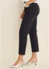 Smoothing Ponte Straight Leg Pants - Black sold by VENUS