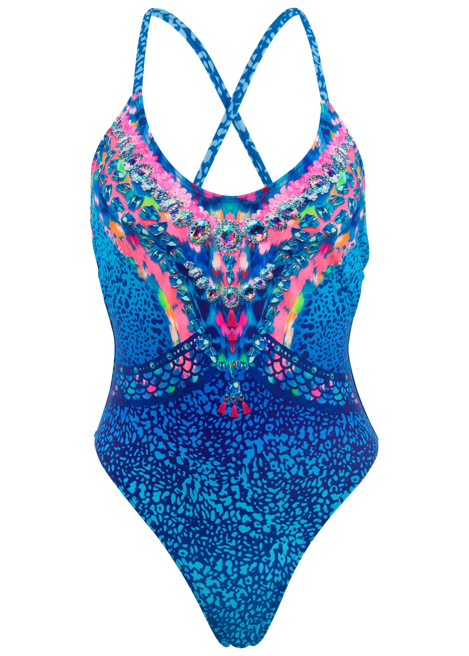 Tulum High Leg One-Piece - Timeless Treasure sold by VENUS product image thumbnail 3