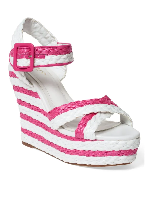 Jess Wedges - Sugar Coral sold by VENUS