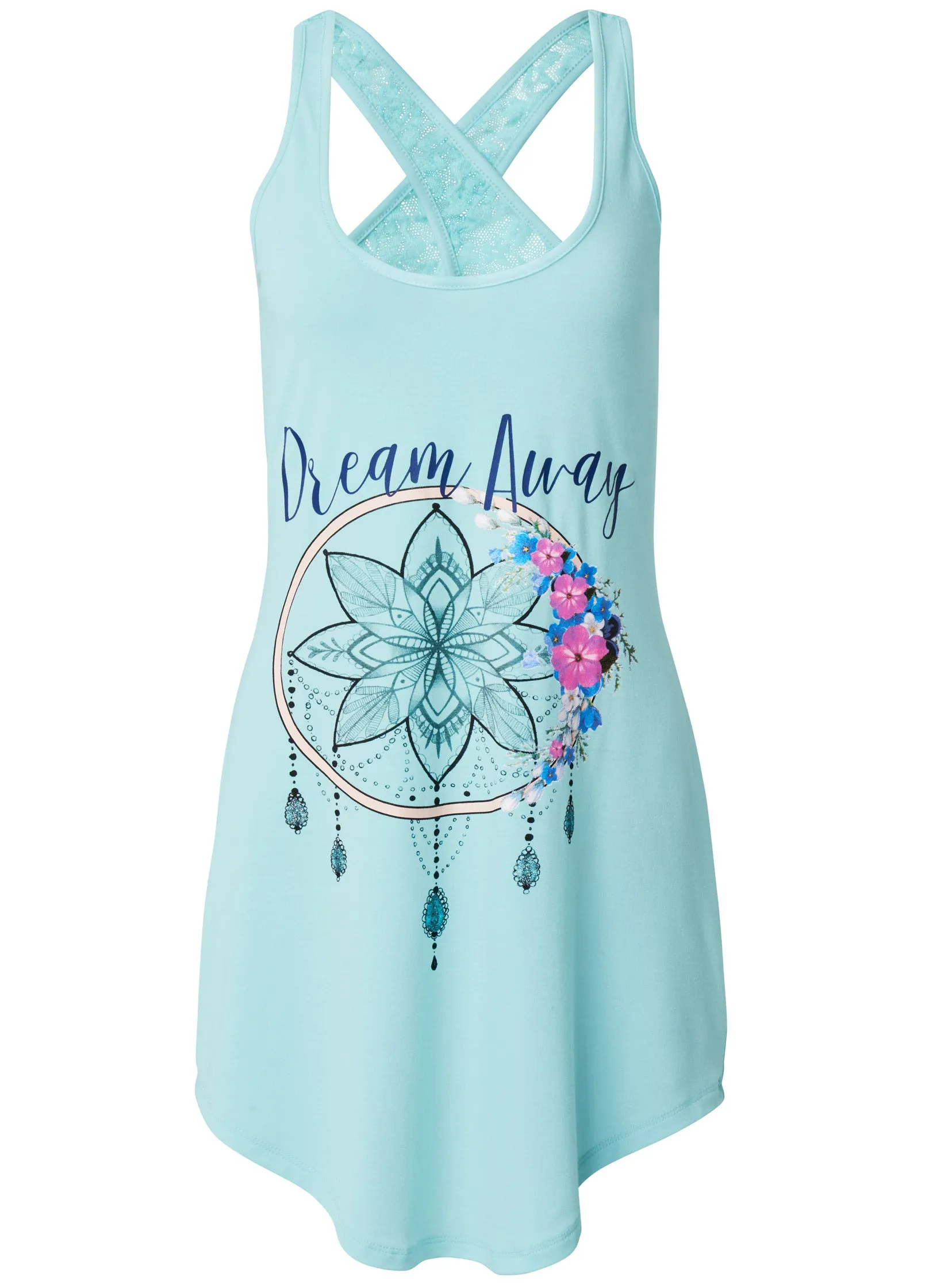 Lace Back Nightgown - Island Paradise sold by VENUS product image thumbnail 5