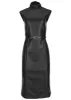 Faux Leather Dress - Black sold by VENUS