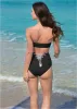 BON VOYAGE BANDEAU TOP - Black Beauty sold by VENUS