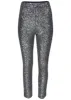 Sequin Straight Leg Pants - Silver sold by VENUS