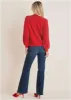 Button Down Cardigan - Haute Red sold by VENUS