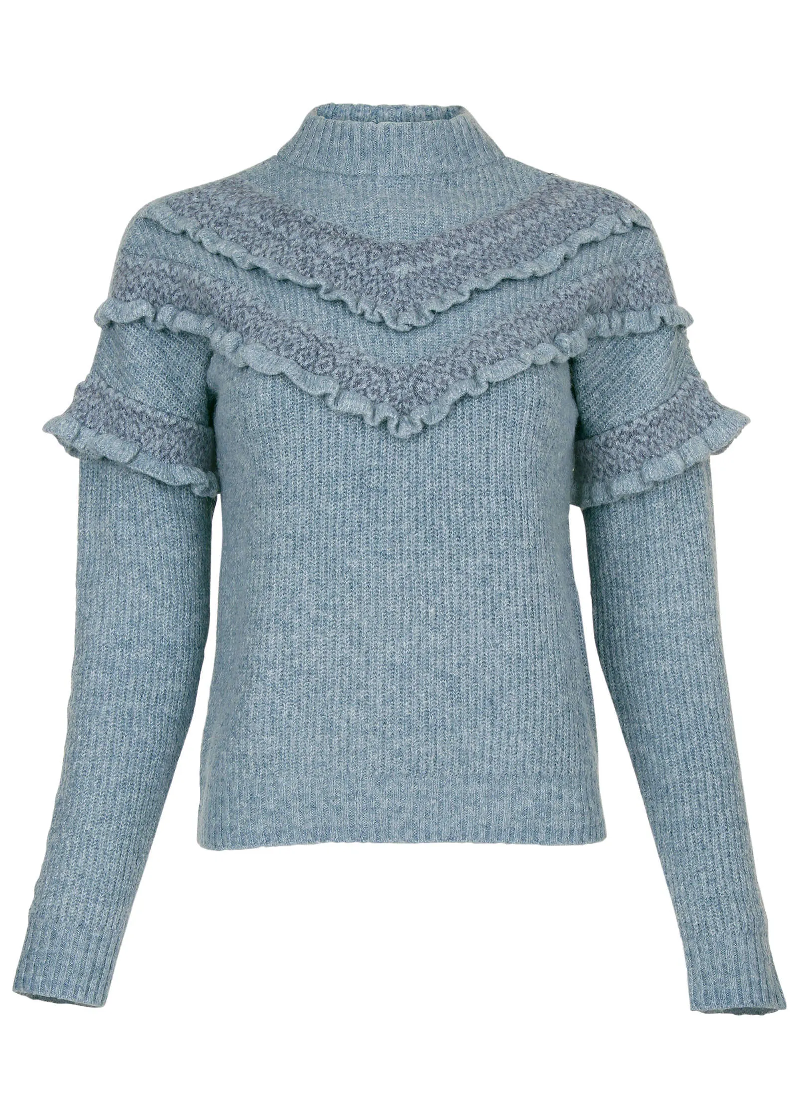 Cheveron Sweater - Tourmaline sold by VENUS product image thumbnail 4