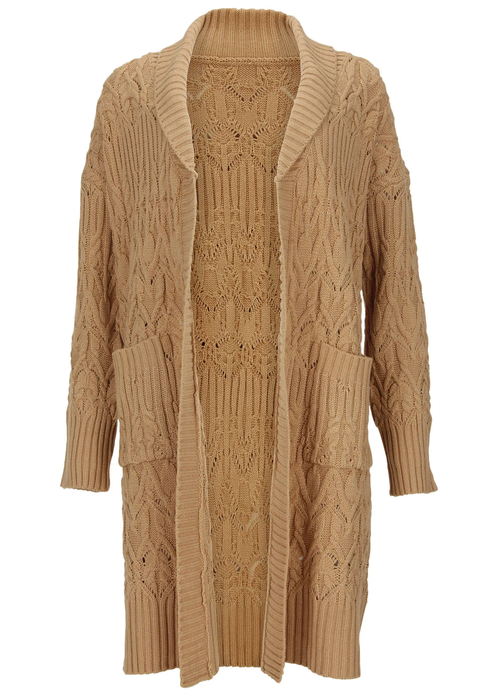 Cozy Oversized Duster - Tan sold by VENUS product image thumbnail 3