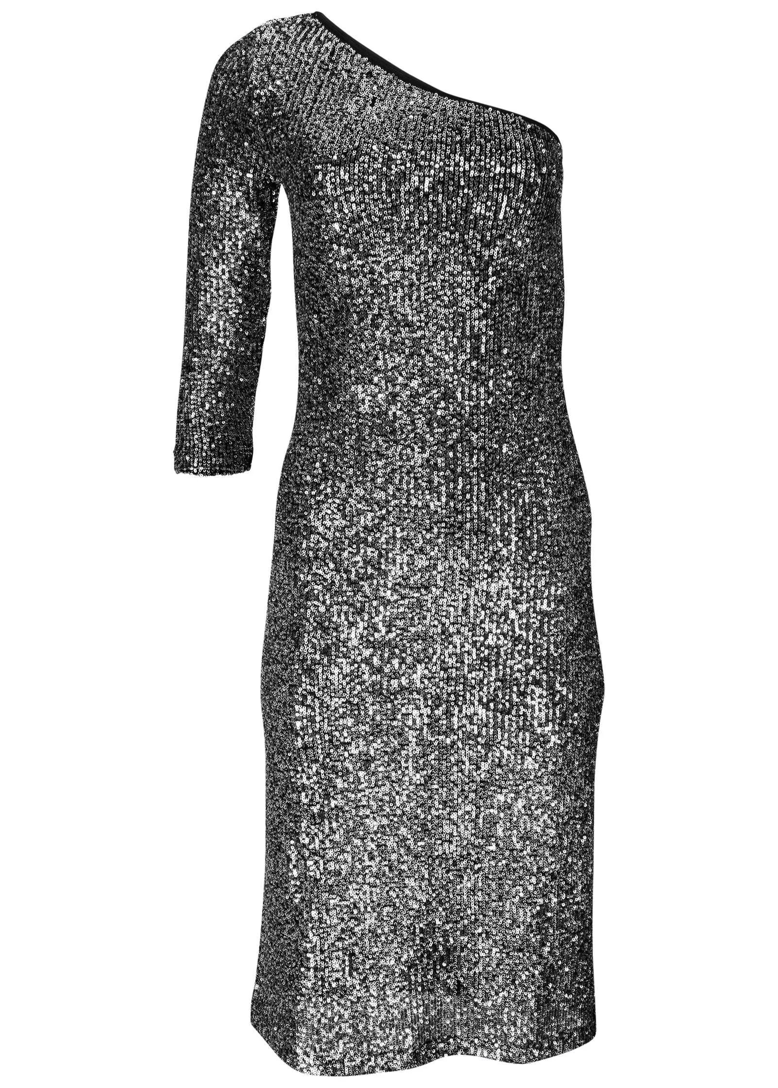 All Over Sequin Midi Dress - Silver sold by VENUS product image thumbnail 4
