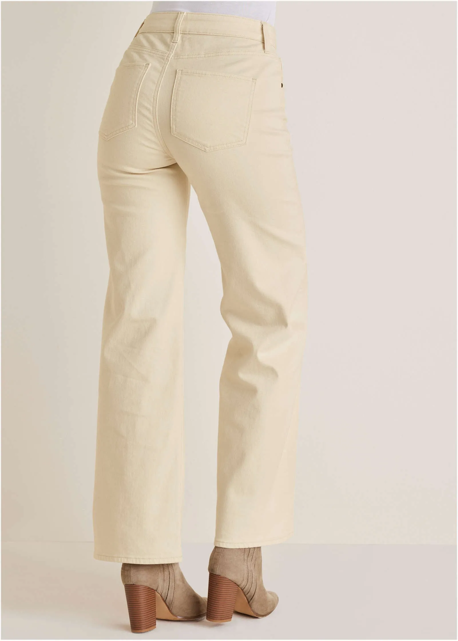 Wide Leg Jeans - Natural Wash sold by VENUS product image thumbnail 3