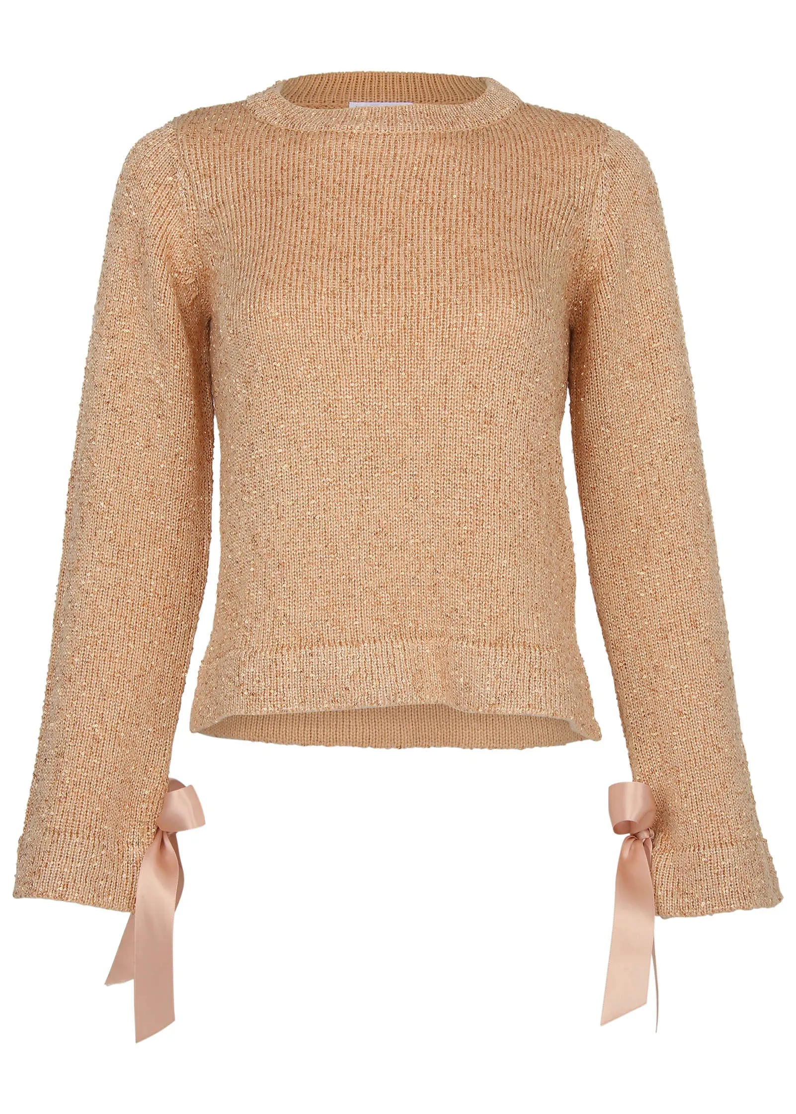 Glitter Knit Sweater - Cream Tan sold by VENUS product image thumbnail 4