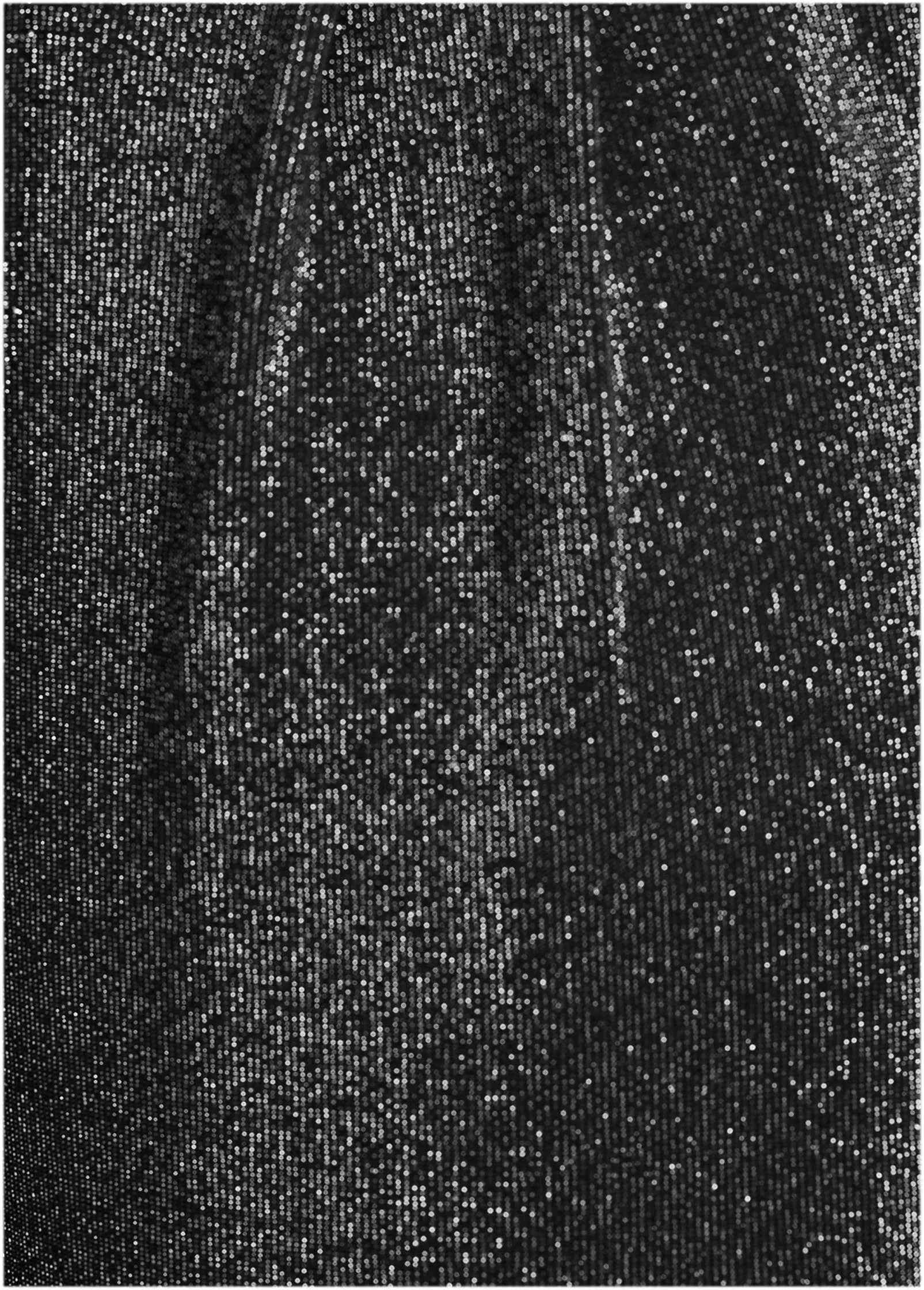 Glitter Knit Wide Leg Pants - Jet Black Glitter Knit sold by VENUS product image thumbnail 5