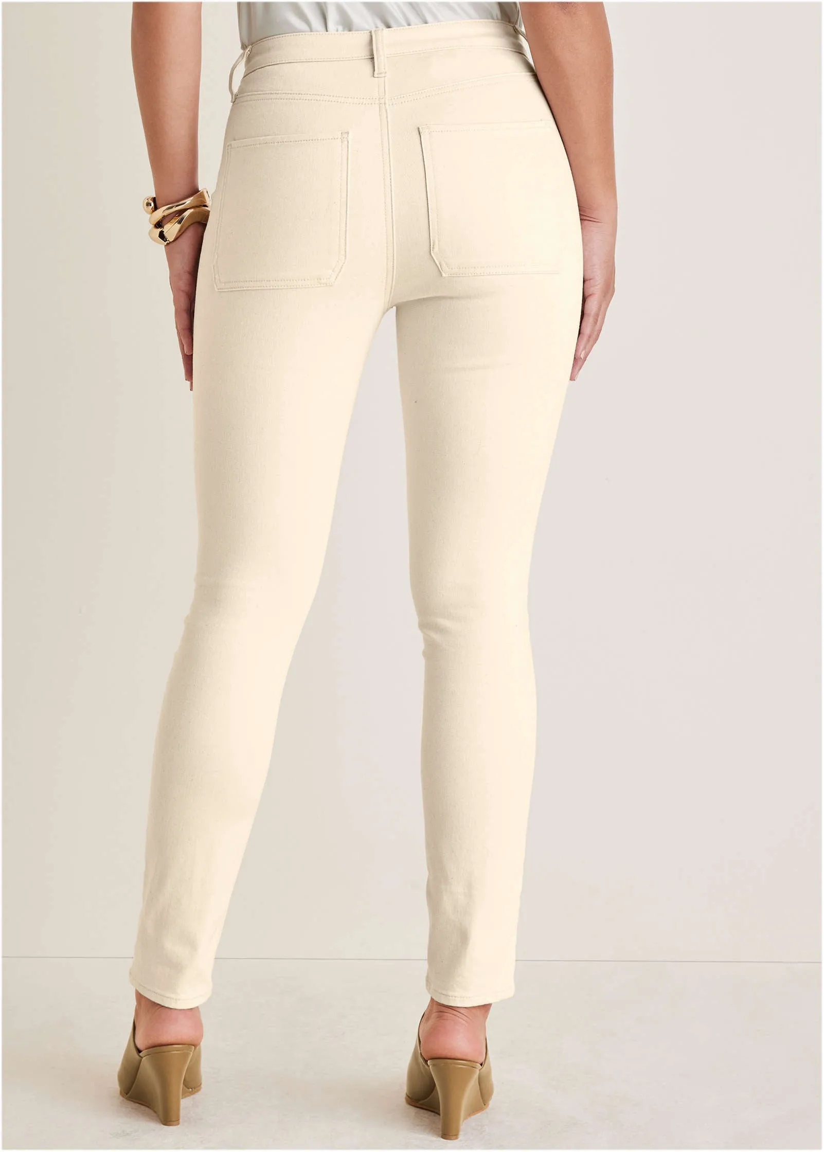 Slim Leg Jeans - Natural Wash sold by VENUS product image thumbnail 3