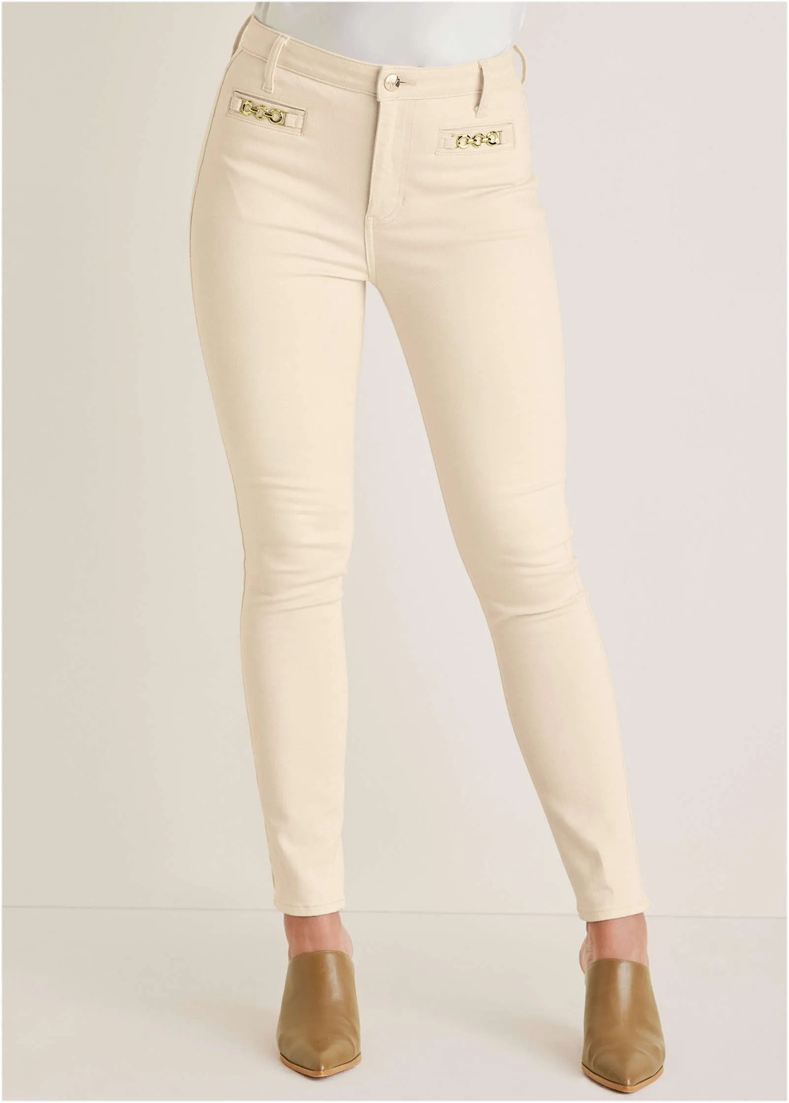 Slim Leg Jeans - Natural Wash sold by VENUS product image thumbnail 2